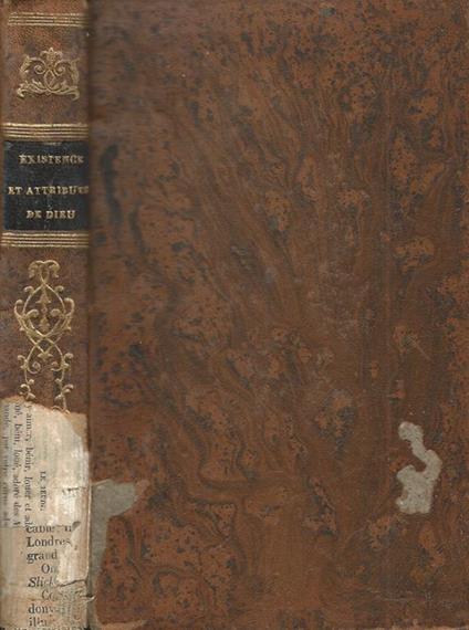 Traité de l'existence et des attributs de Dieu. Les lettres sur divers sujets de métaphysique et de religion - François Fénelon - copertina