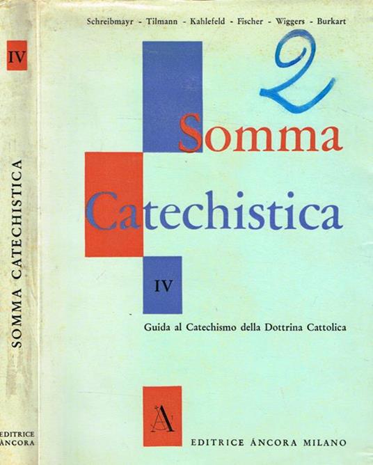 Somma catechistica vol.IV - copertina