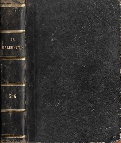 Il maledetto – Vol. V-VI. per l’abate - copertina