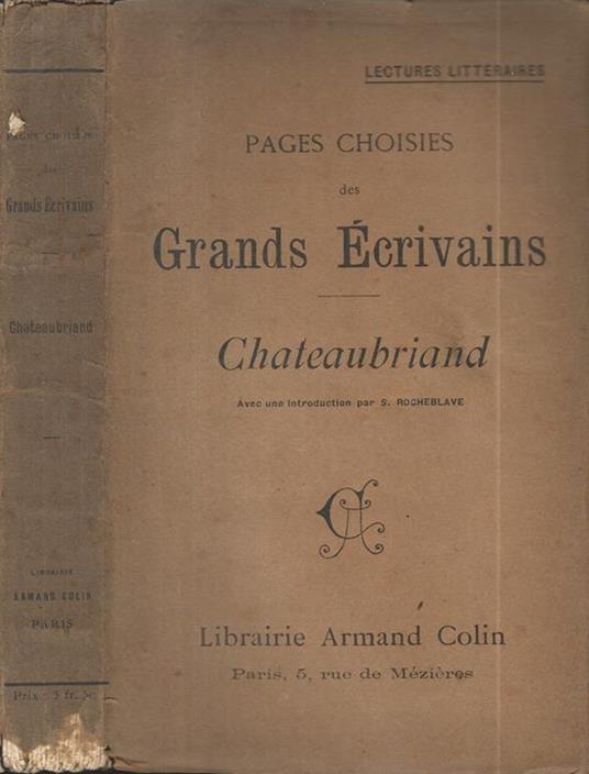 Chateaubriand - copertina