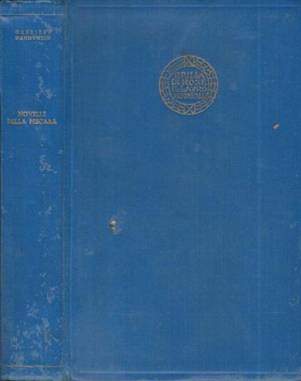 Novelle della Pescara - Gabriele D'Annunzio - copertina