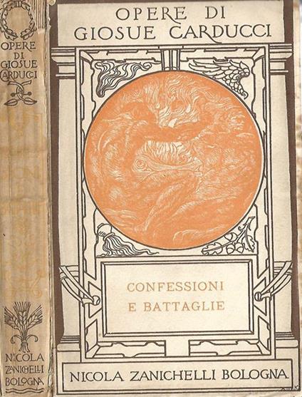 Confessioni e battaglie - copertina
