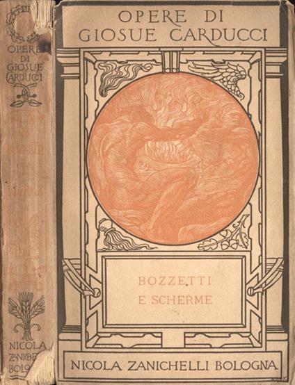 Bozzetti e scherme - Giosuè Carducci - copertina