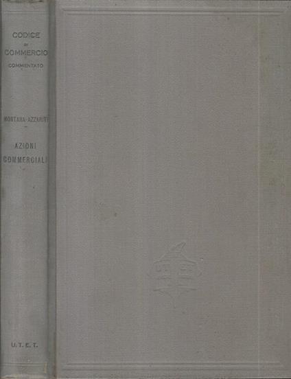 L' esercizio delle Azioni Commerciali e la loro durata - Lodovico Mortara - copertina