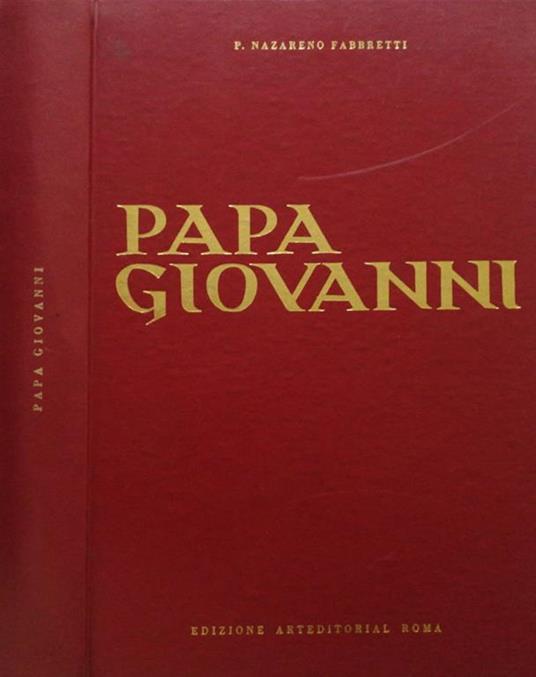 Papa Giovanni - copertina