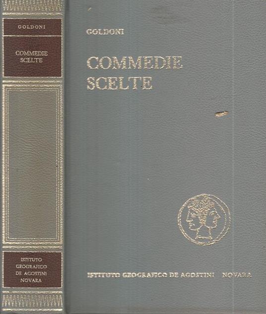 Commedie scelte - Carlo Goldoni - copertina
