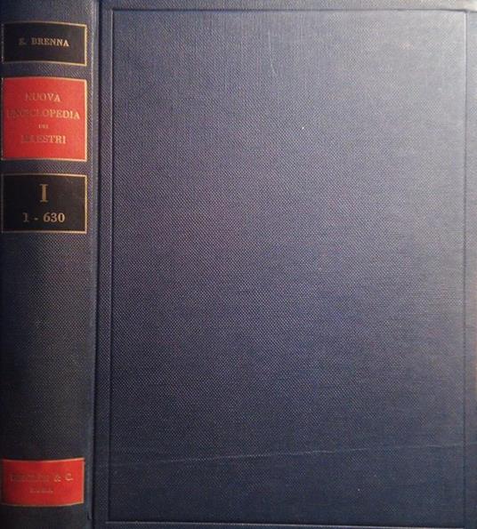 Nuova enciclopedia dei maestri – Volume primo. di scuole elementari postelementari e popolari - Ernestina Brenna - copertina