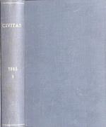 Civitas Anno 1965 Vol. I. Rivista mensile di studi politici