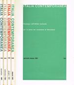 Italia Contemporanea. Rassegna dell'Istituto nazionale per la storia del movimento di liberazione. Anno XXXIII