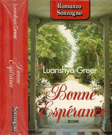 Bonne espérance - Luanshya Greer - copertina