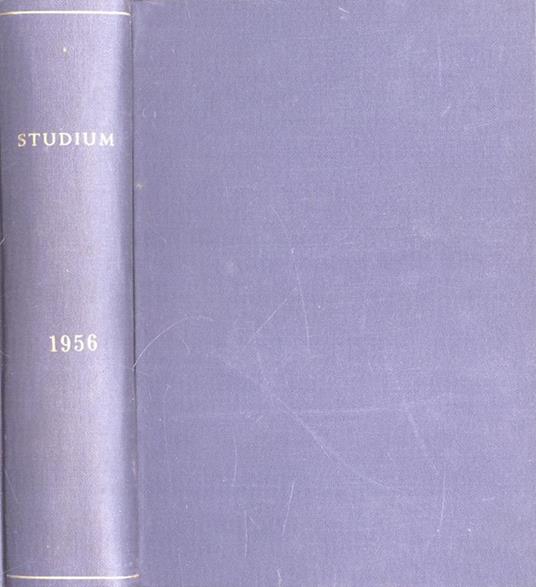 Studium Anno 1956 - copertina