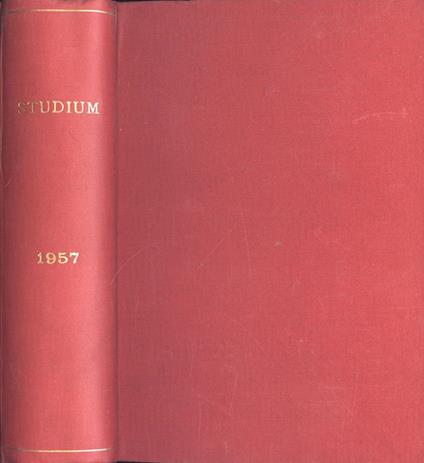 Studium Anno 1957 - copertina