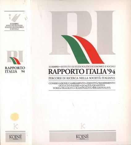 Rapporto Italia '94 - copertina