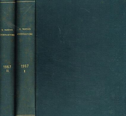 Il nuovo osservatore politico economico sociale. Anno VIII n.s - Giulio Pastore - copertina