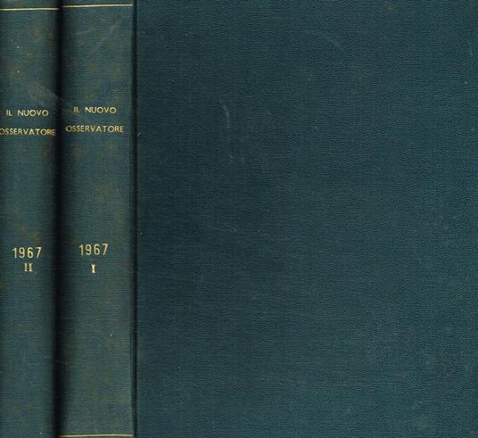 Il nuovo osservatore politico economico sociale. Anno VIII n.s - Giulio Pastore - copertina