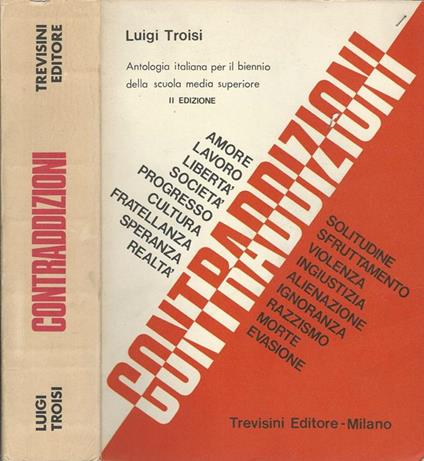 Contraddizioni - Luigi Troisi - copertina