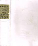 Histoire de la litterature française