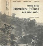 Storia della letteratura italiana. Con saggi critici
