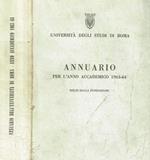 Annuario per l'anno accademico 1963-64