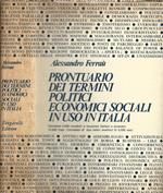 Prontuario dei termini politici economici sociali in uso in Italia