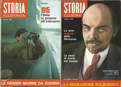 Storia illustrata Anno IX-N° 1, 2 - Gino Pugnetti - copertina