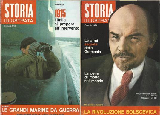 Storia illustrata Anno IX-N° 1, 2 - Gino Pugnetti - copertina
