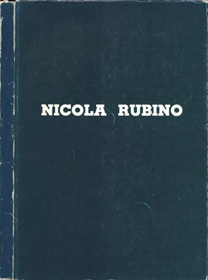 Nicola Rubino - copertina