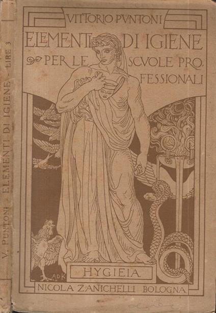 Elementi di igiene. Per le scuole professionali - Vittorio Puntoni - copertina