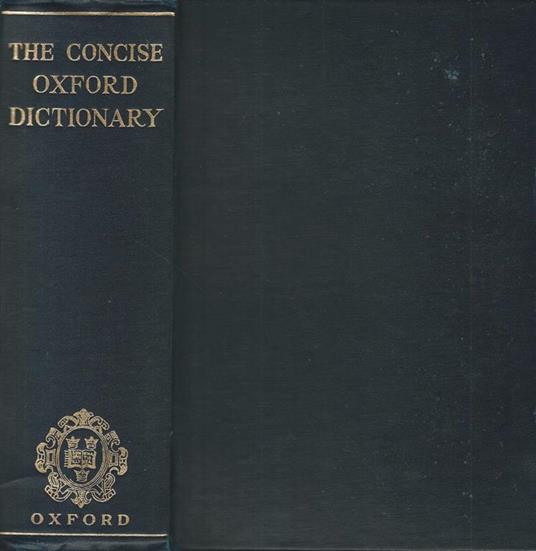 The concise Oxford Dictionary - Christopher Fowler - copertina
