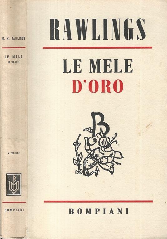 Le mele d'oro - Marjorie K. Rawlings - copertina