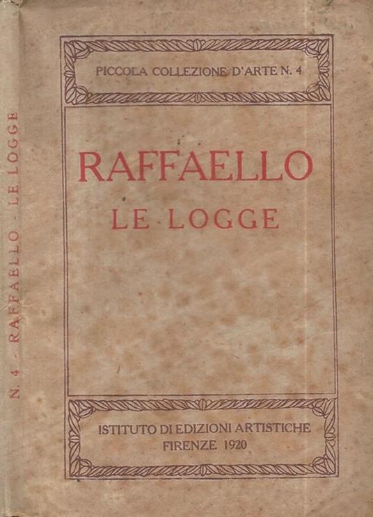 Raffaello. Le Logge - copertina