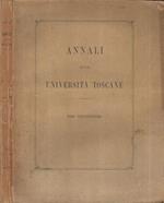 Annali delle Università Toscane Vol XXIII