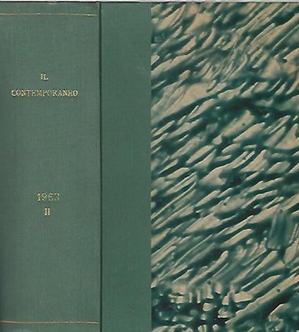 Il contemporaneo - copertina