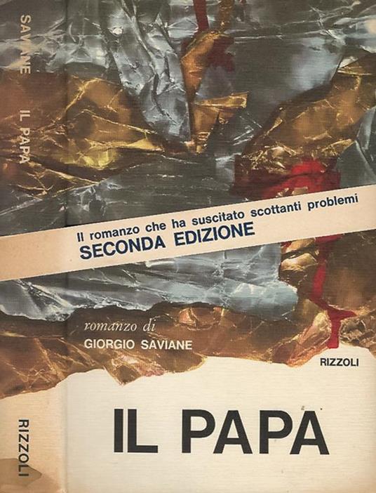 Il papa - Giorgio Saviane - copertina