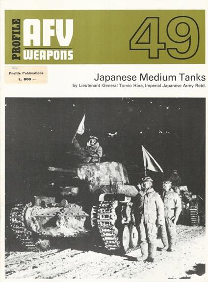 Profile AFV Weapons 49. Japanese Medium Tanks - copertina