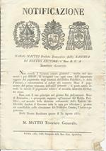 Notificazione