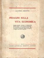 Indagini sulla vita economica. Prima Serie - Studi e problemi monetari
