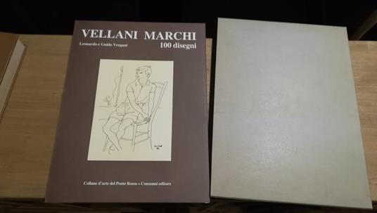 Vellani Marchi 100 disegni - Guido Vergani - copertina