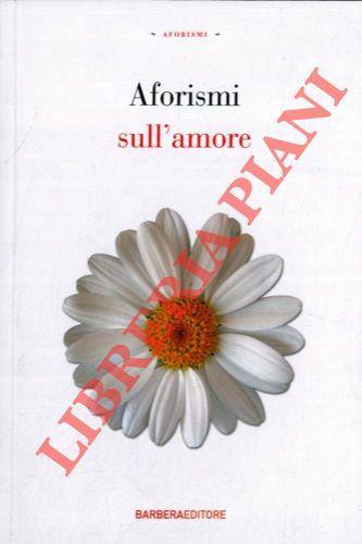 Aforismi sull’amore - copertina
