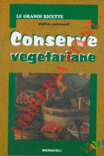 Conserve vegetariane - Gigliola Pedrazzoli - copertina