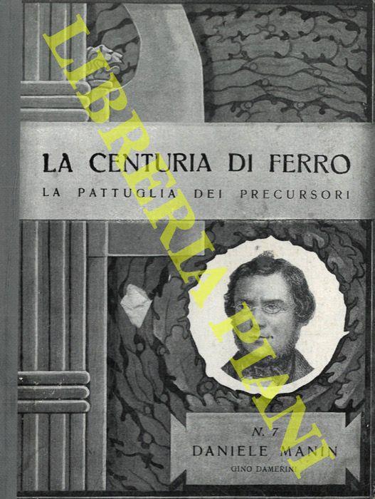 Daniele Manin - Gino Damerini - copertina