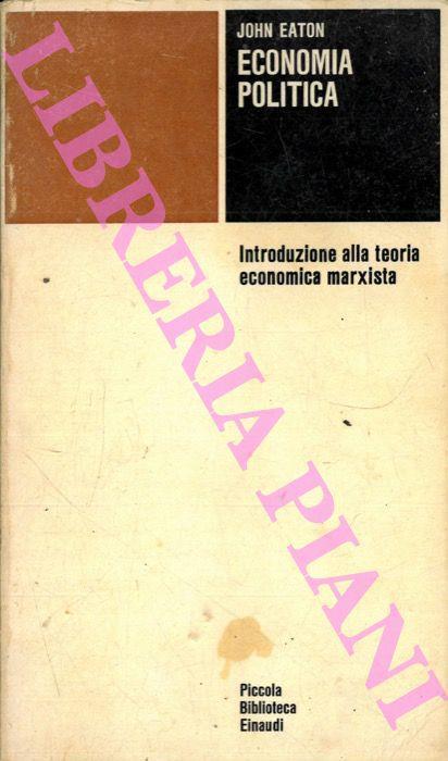Economia politica - John Eaton - copertina