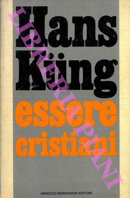 Essere cristiani - Hans Küng - copertina