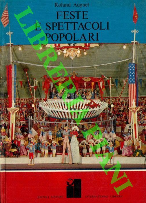Feste e spettacoli popolari - Roland Auguet - copertina