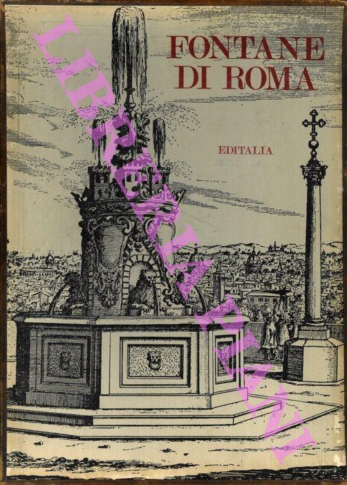 Fontane di Roma. Presentazione di Mario Rivosecchi - copertina