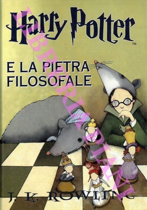 Harry Potter e la pietra filosofale - J. K. Rowling - copertina