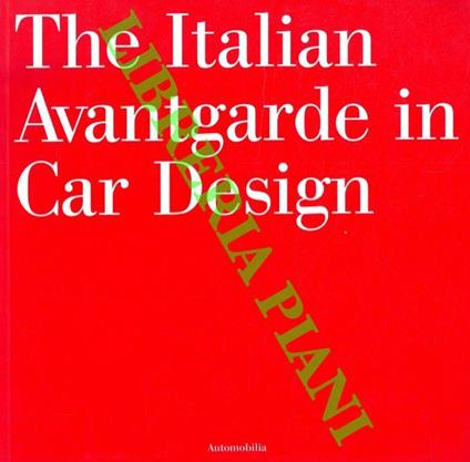 The italian avantgarde in car design - copertina