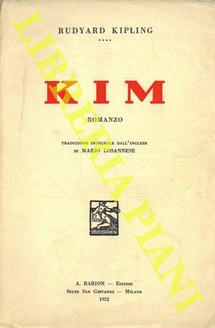 Kim - Rudyard Kipling - copertina