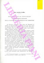 Modificazioni ed innovazioni recentemente proposte alla classificazione generale dei mammiferi