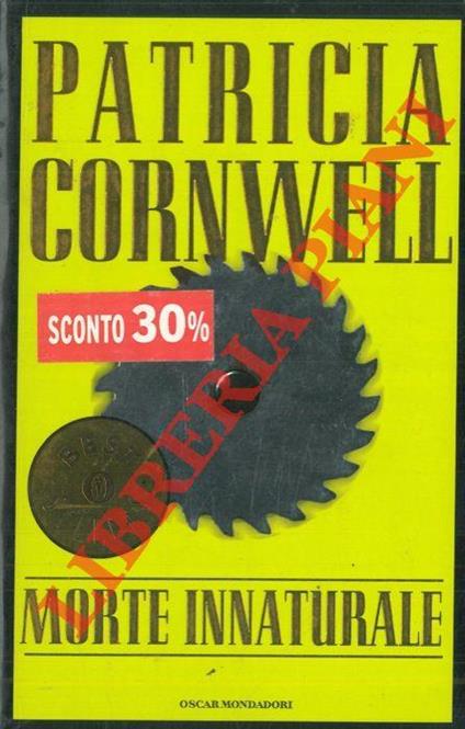 Morte innaturale - Patricia D. Cornwell - copertina